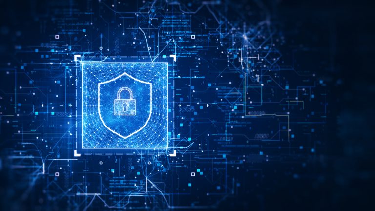 A lock showing cybersecurity