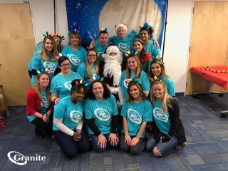 BCH Winter Wonderland volunteers 2018